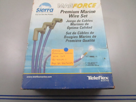 *NEW* 0810 Sierra Premium Marine Wire Set 18-8809-1 Replaces: 84-816761Q8