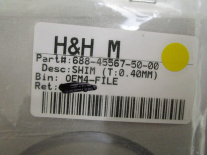 *NEW OEM* 0810 Yamaha (T:0.40MM) Shim 688-45587-50-00