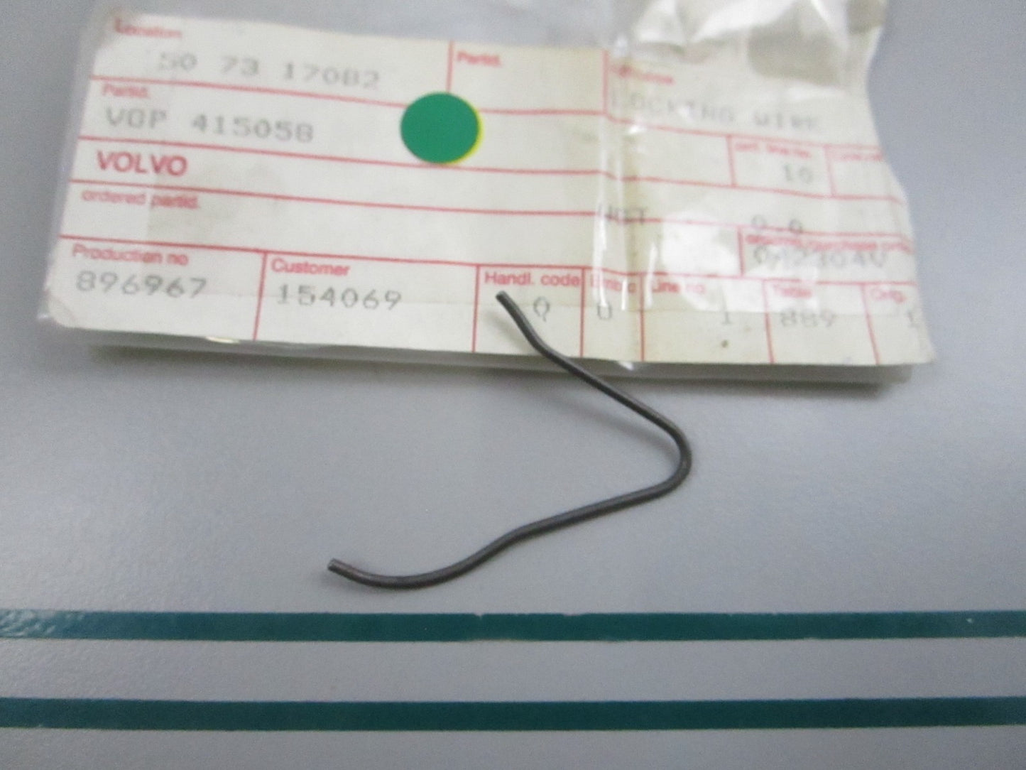 NEW OEM 415058 Volvo Penta Locking Wire 0810