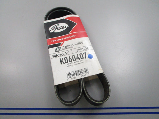 NEW K060407 Gates Micro-V Serpentine Belt 0810