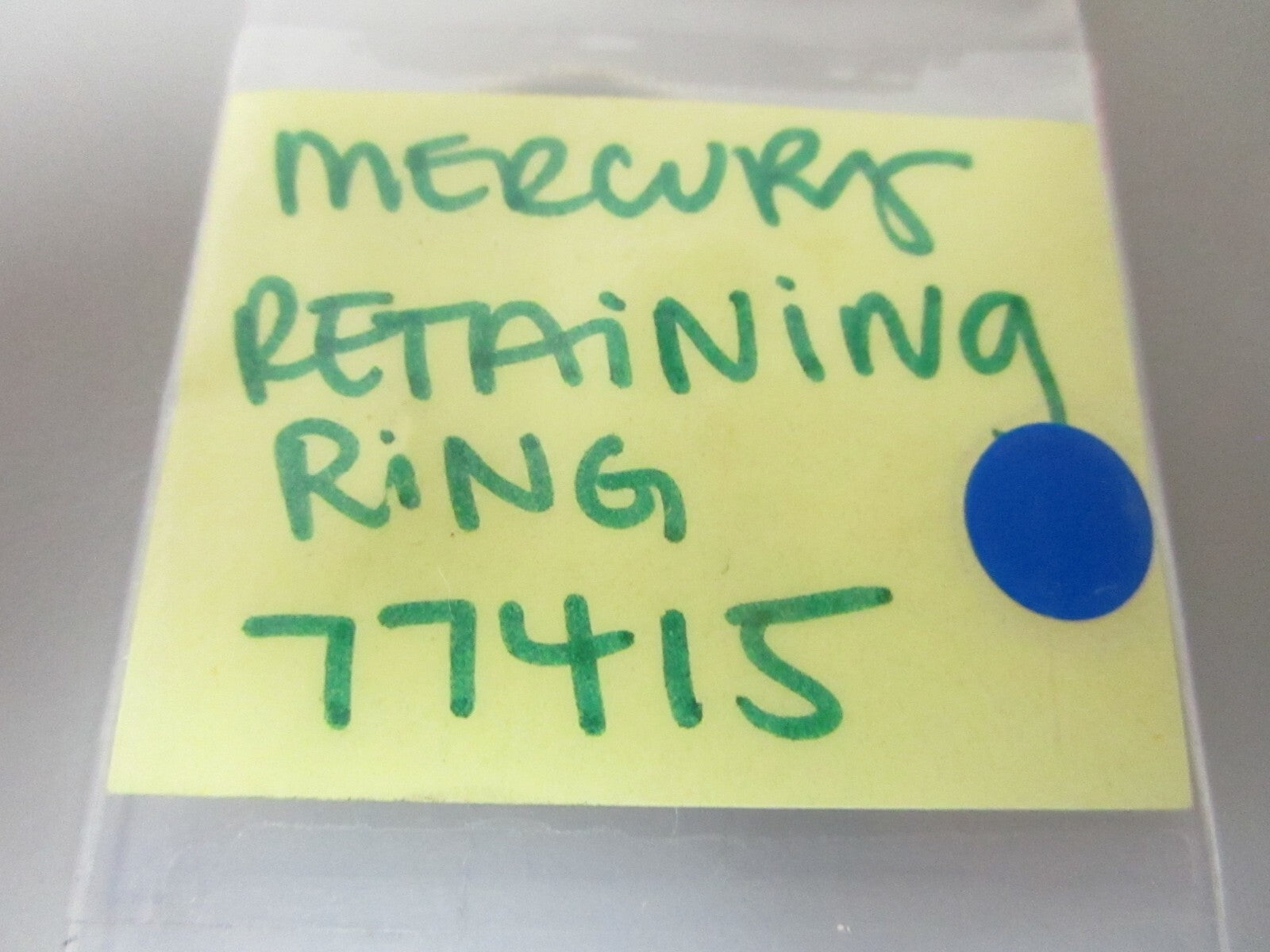 *NEW OEM* 0810 Mercury Quicksilver Retaining Ring 77415