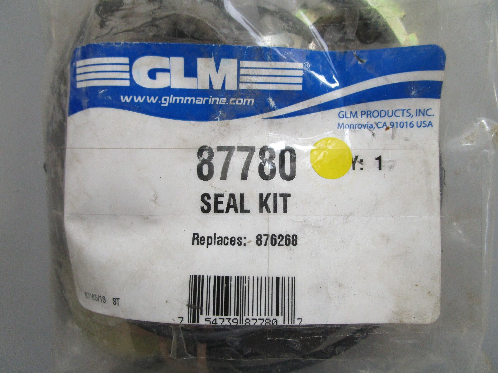 *NEW* 0820 GLM Seal Kit 87780 Replaces: 876268