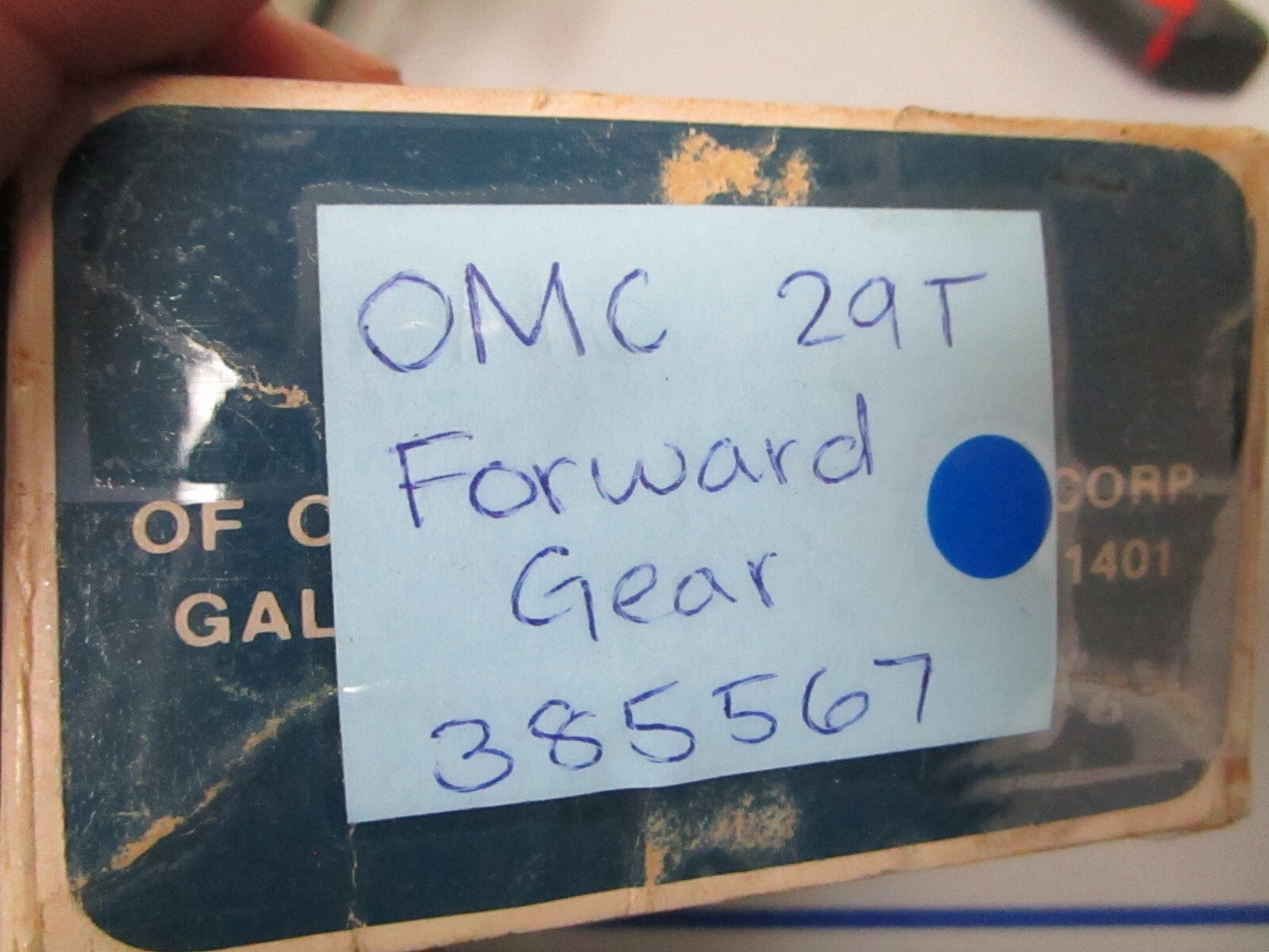 *NEW OEM* 0810 OMC Johnson Evinrude 29T Forward Gear 385567 0385567