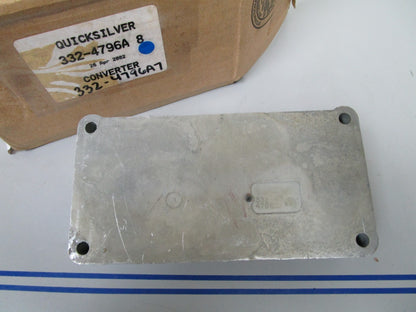 *NEW OEM* 0720 Mercury Quicksilver Converter 332-4796A8 332-4796A7