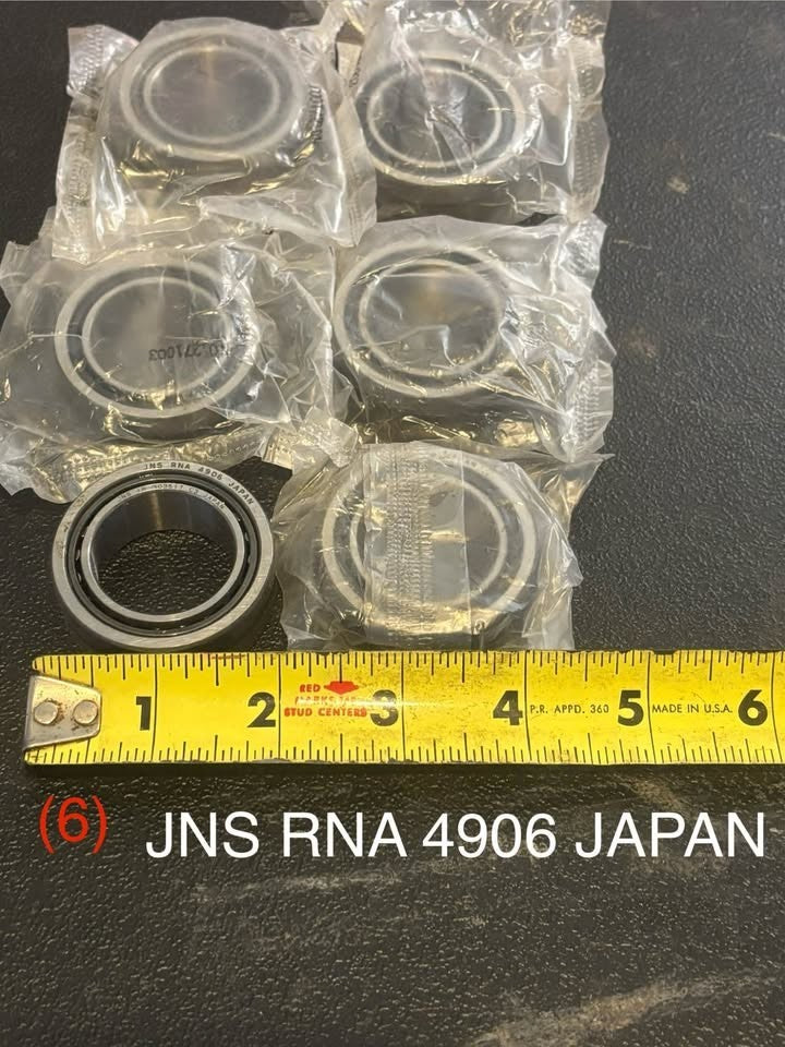 JNS RNA 4906 Needle Roller Bearing 35x47x17mm No Inner Ring Machined NOS Single
