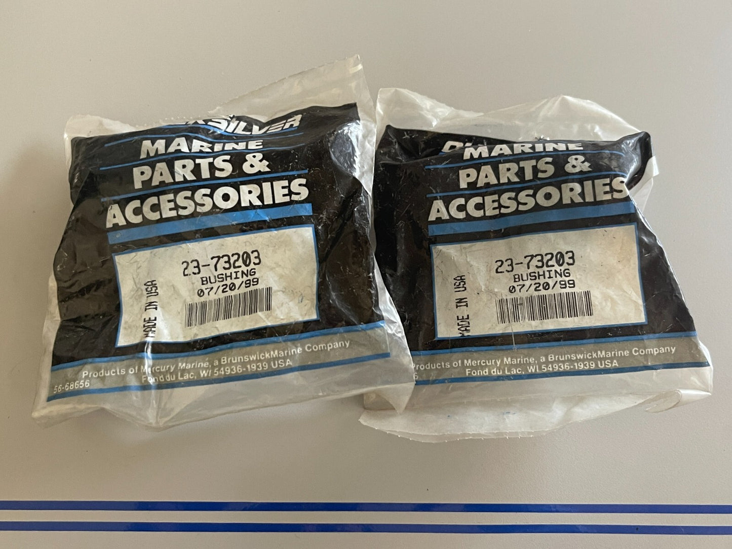 *NEW OEM* (LOT OF 2) 0720 Mercury Quicksilver Bushing 23-73203