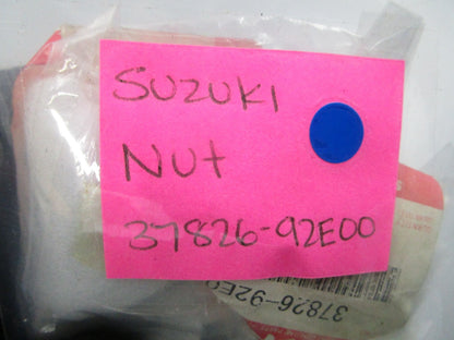 NEW OEM Suzuki 37826-92E00 Nut 0810