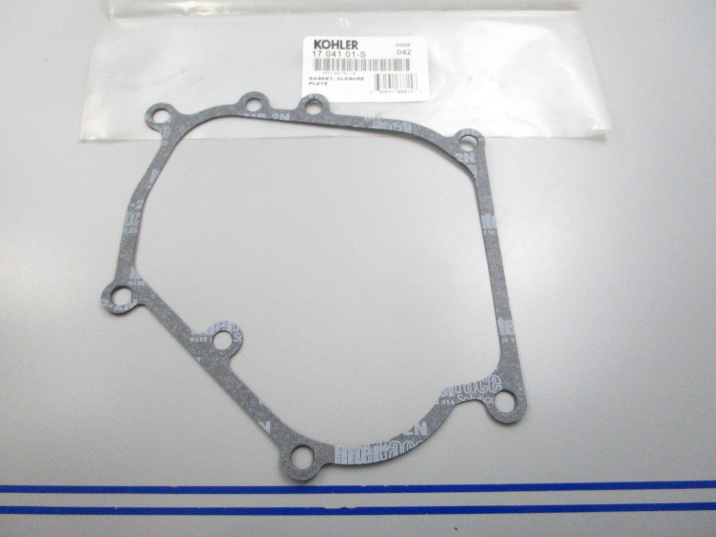 NEW OEM 17 041 01-S Kohler Closure Plate Gasket 0810