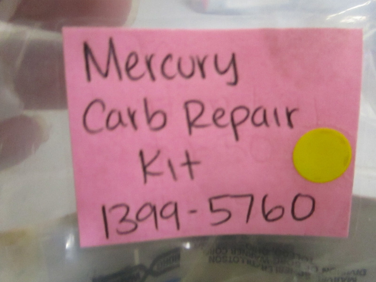 *NEW OEM* 0810 Mercury Quicksilver Carburetor Repair Kit 1399-5760