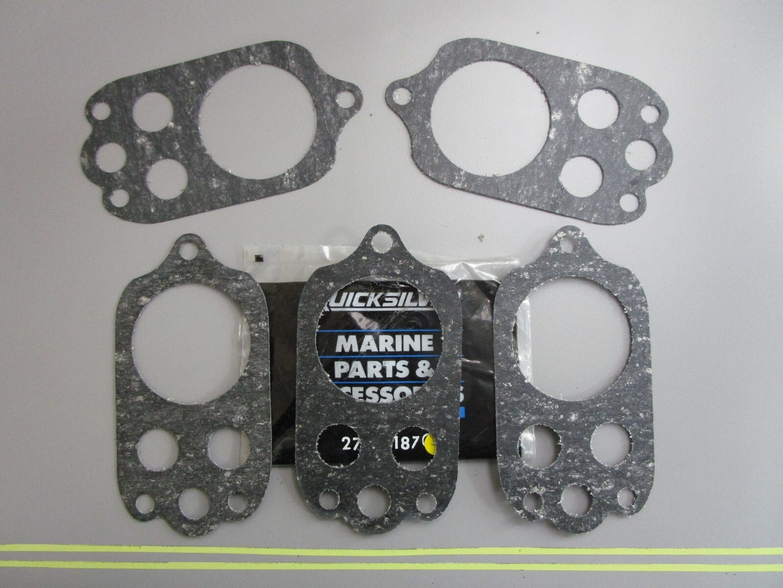 *NEW OEM* (LOT OF 5) 0820 Mercury Quicksilver Gasket 27-26187