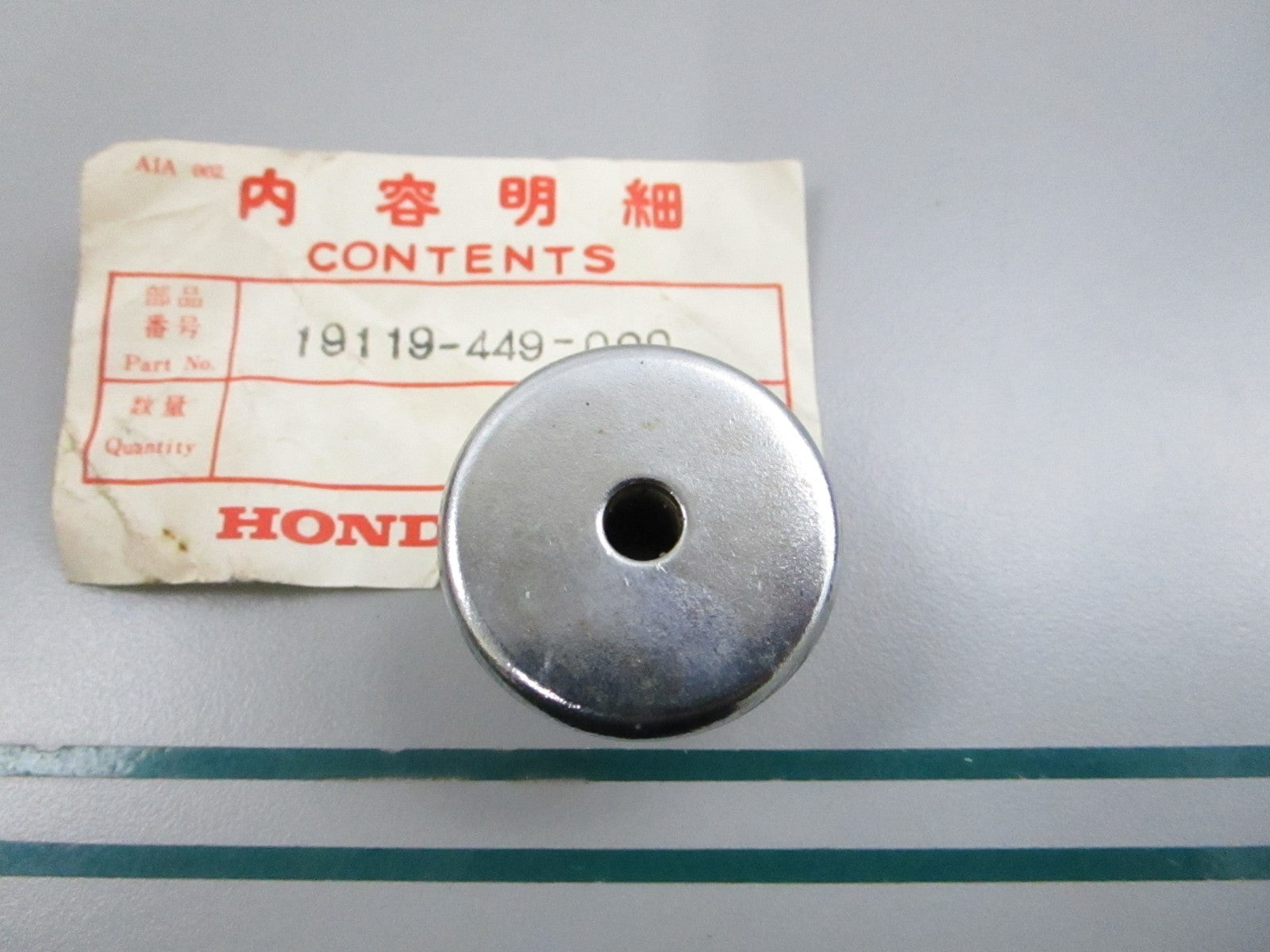 NEW OEM 19119-449-000 Honda Radiator Mounting Collar 0810