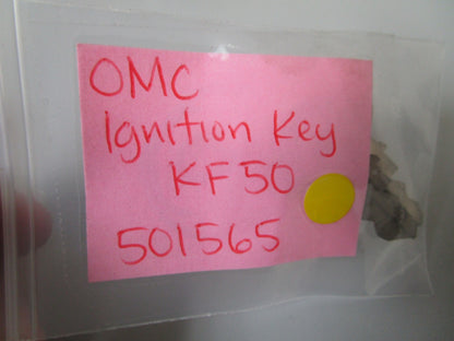 *NEW OEM* 0810 OMC Johnson Evinrude Ignition Key KF50 501565 0501565
