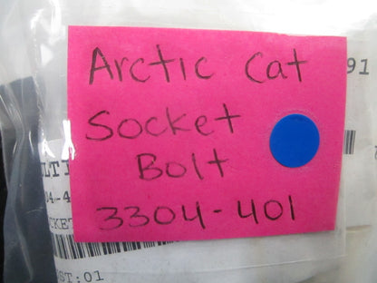 *NEW OEM* (LOT OF 4) 0810 Arctic Cat Socket Bolt 3304-401
