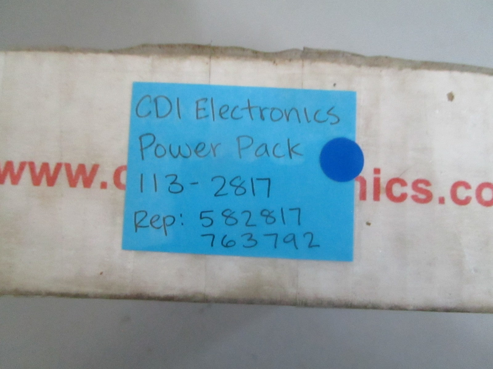 *NEW* 0820 CDI Electronics Power Pack 113-2817 Replaces: 582817 763792