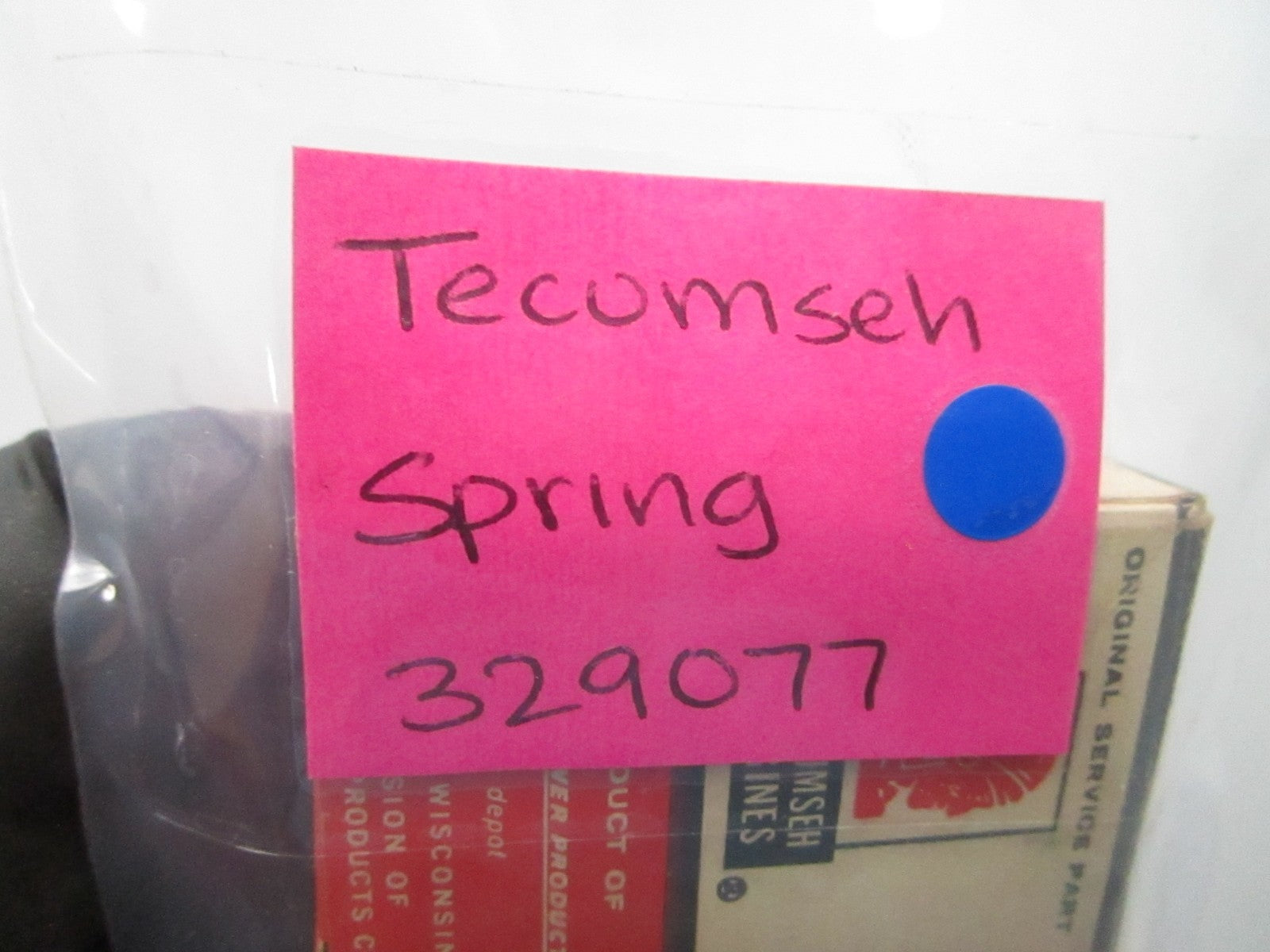 NEW OEM 329077 Tecumseh Spring 0810