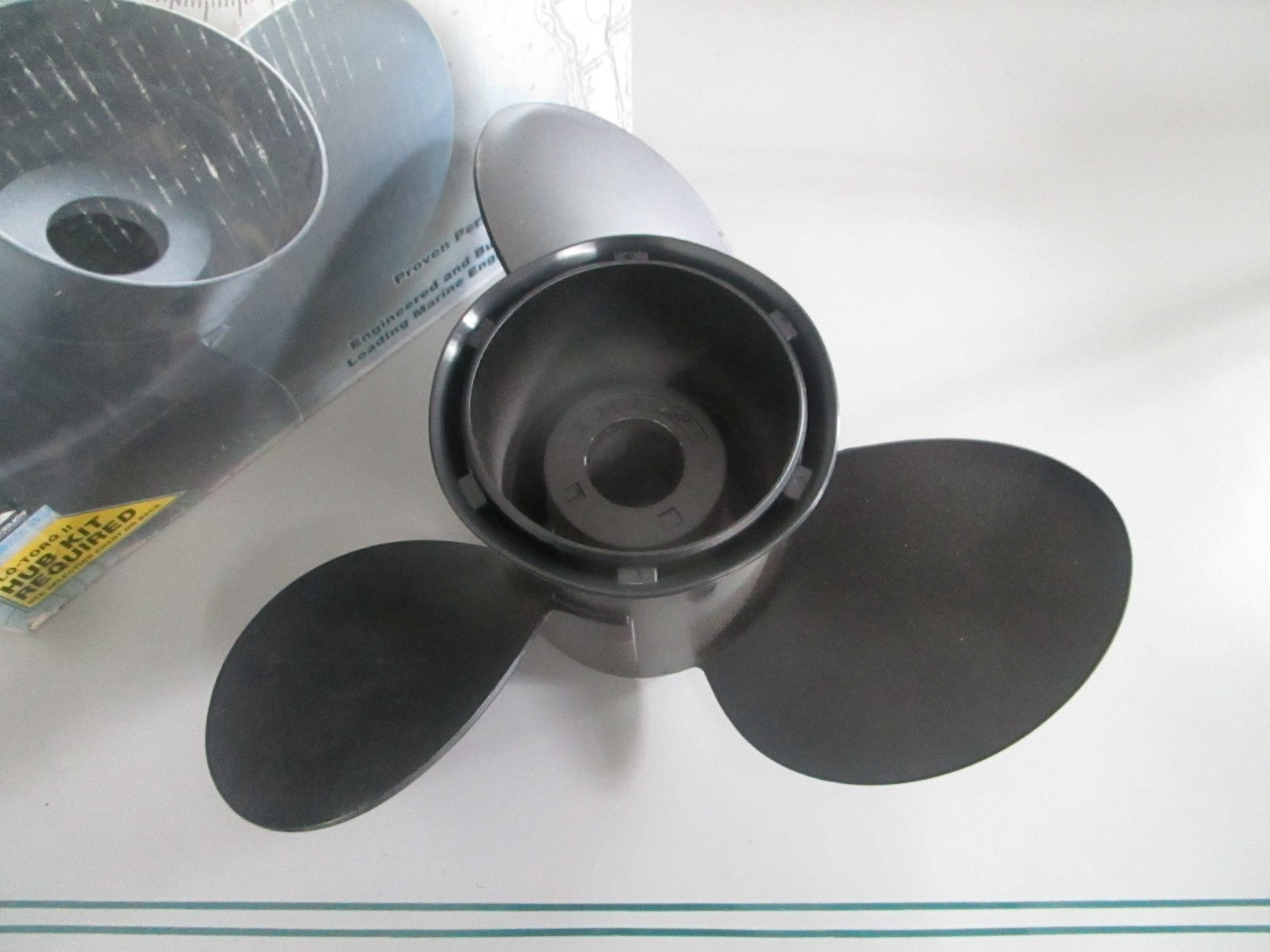 NEW OEM QA3020X Mercury Black Diamond 14×23 Propeller 0820