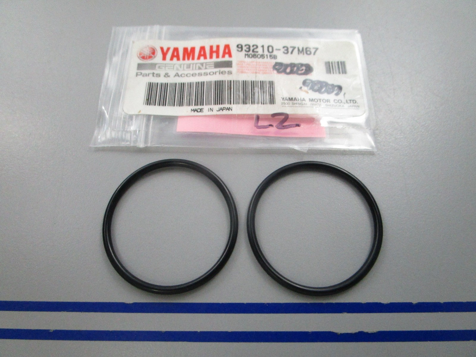 NEW OEM (LOT OF 2) 93210-37M67-00 Yamaha O-Ring 0810