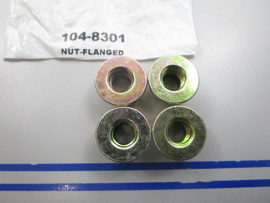 NEW OEM (LOT OF 4) 104-8301 Toro Flanged Nut 0810