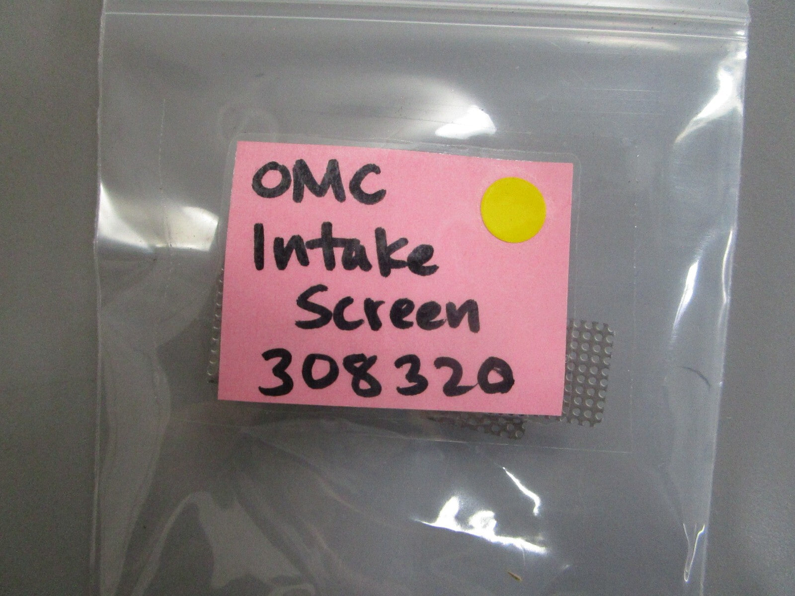 *NEW OEM* 0810 OMC Johnson Evinrude Intake Screen 308320 0308320