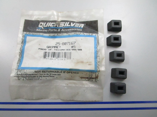 *NEW OEM* (LOT OF 5) 0810 Mercury Quicksilver Grommet 25-807167