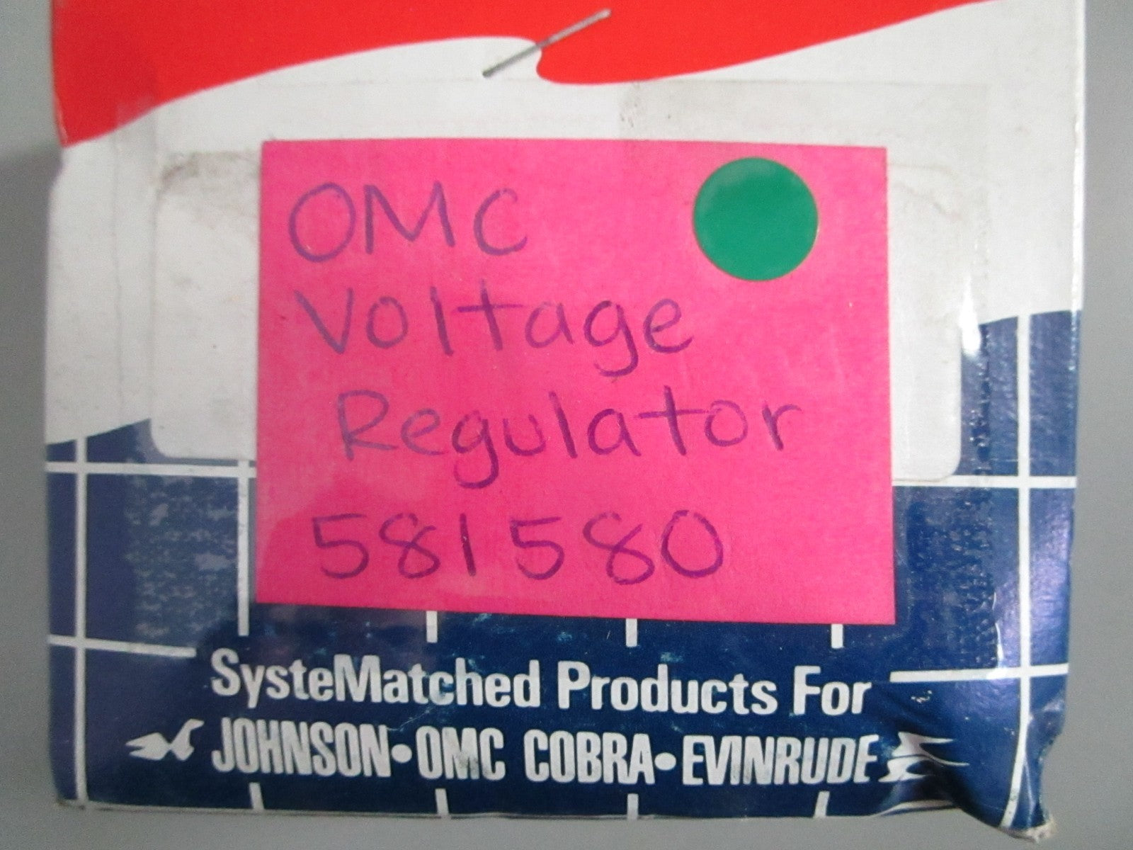 NEW OEM 581580 0581580 OMC Johnson Evinrude Voltage Regulator 0820