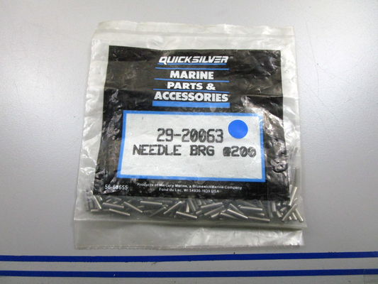 *NEW OEM* 0810 Mercury Quicksilver 200 Needle Bearing Set 29-20063