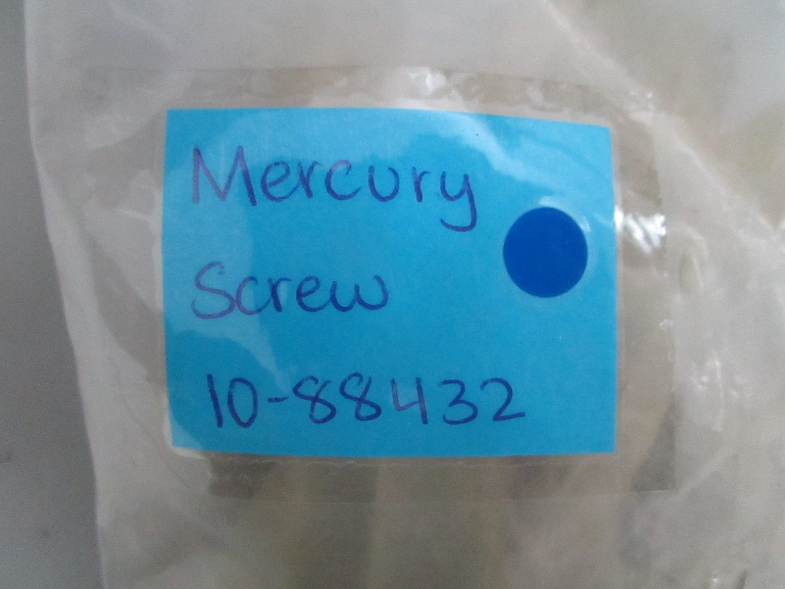 *NEW OEM* (LOT OF 4) 0820 Mercury Quicksilver Screw 10-88432