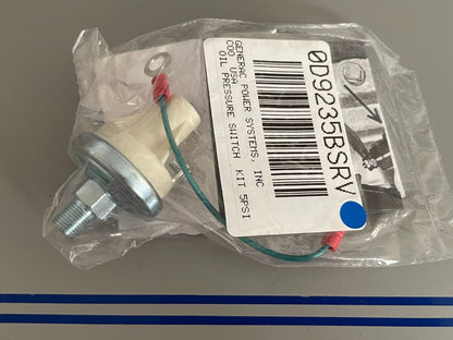 *NEW OEM* 0720 Generac 5PSI Oil Pressure Switch Kit 0D9235BSRV