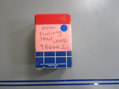 *NEW OEM* 0810 OMC Johnson Evinrude Timing Test Lead 986662 0986662