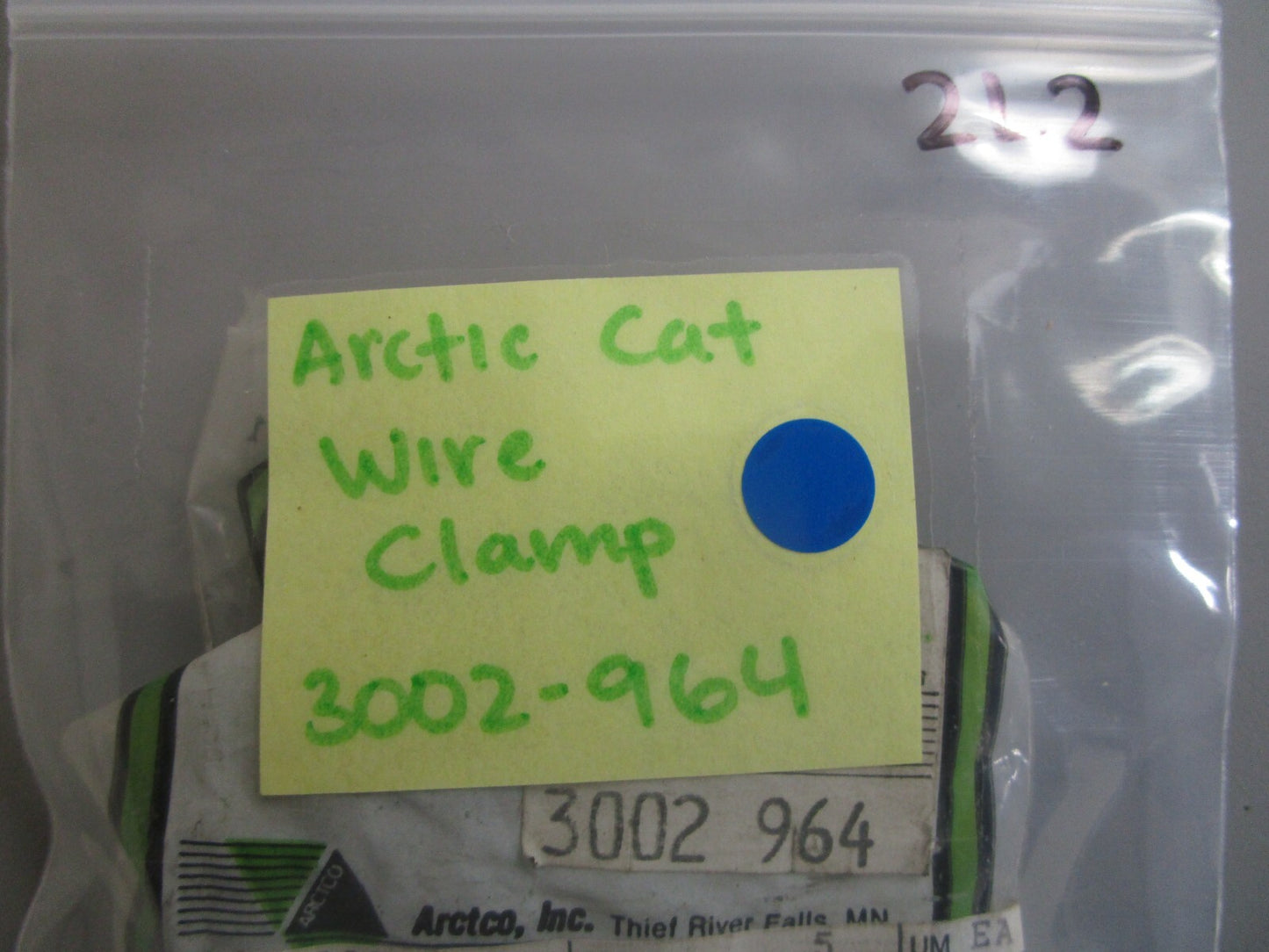 *NEW OEM* (LOT OF 2) 0810 Arctic Cat Wire Clamp 3002-964