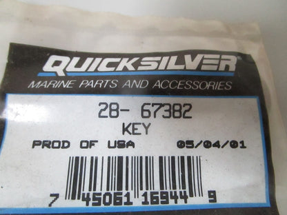 NEW OEM 28-67382 Mercury Quicksilver Key 0810