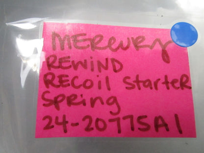 *NEW OEM* 0810 Mercury Quicksilver Rewind Recoil Starter Spring 24-20775A1