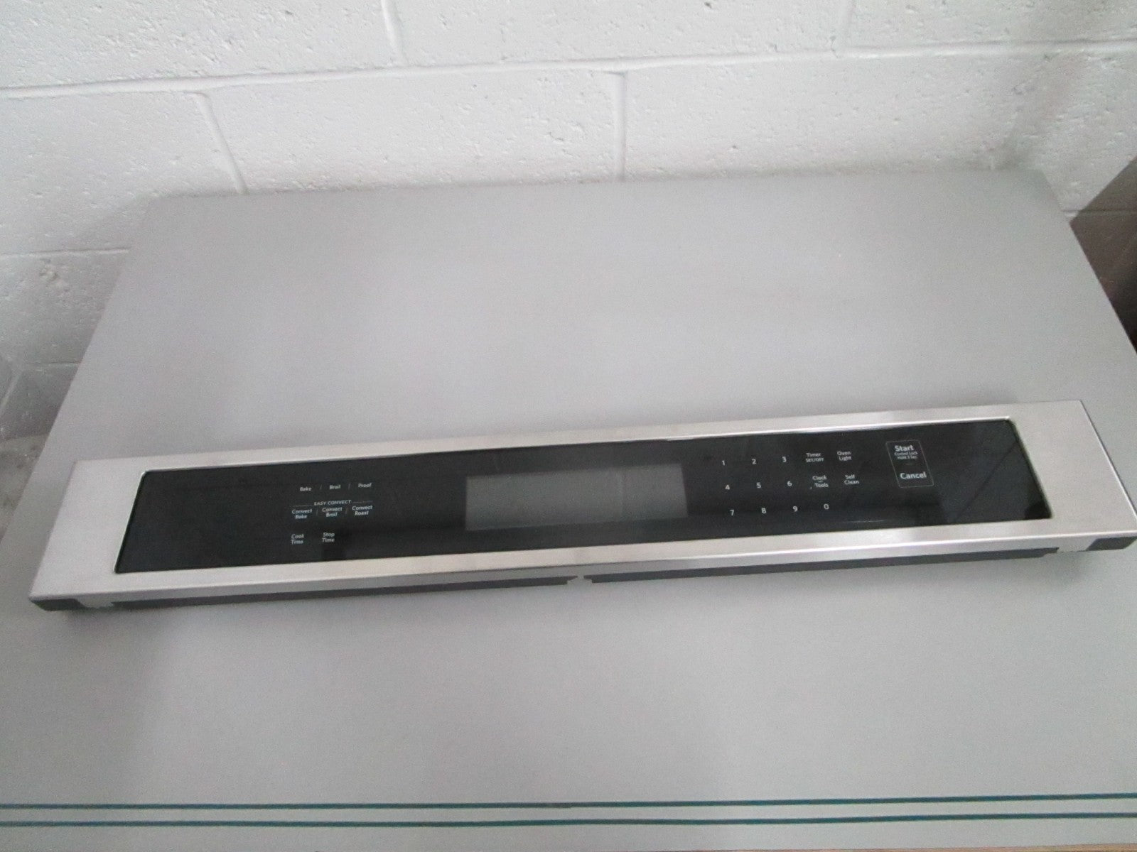 Whirlpool W11093241 NEW OEM Wall Oven Range Control Panel Stainless Steel 0820