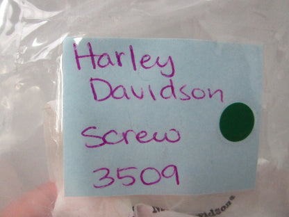 NEW OEM (LOT OF 9) 3509 Harley Davidson Screw 0810