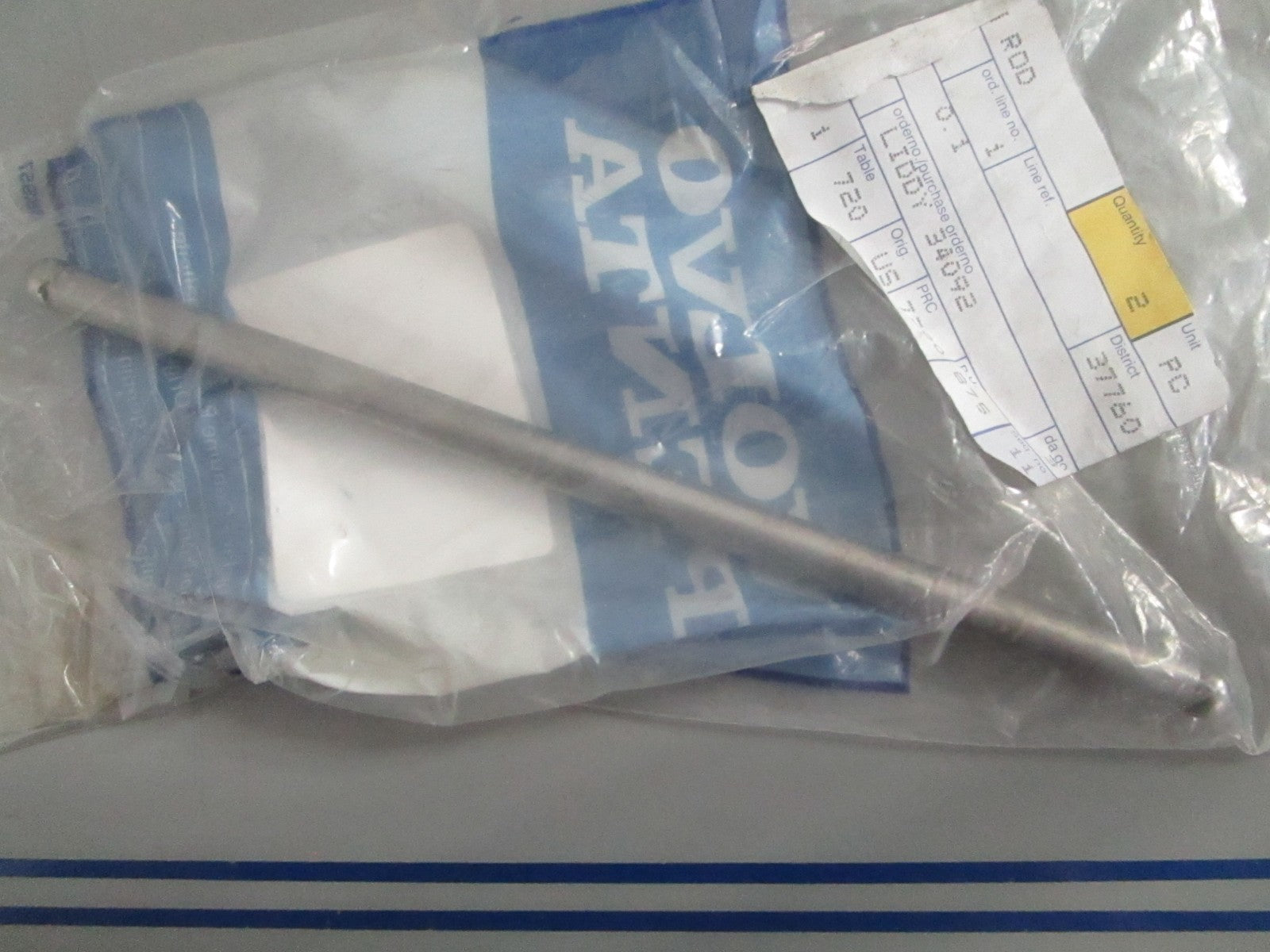 NEW OEM 3853170 Volvo Penta Push Rod 0820