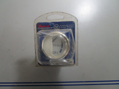 *NEW* 0720 Faria Chesapeake White 2" Trim Gauge 13807 Replaces: Mercury