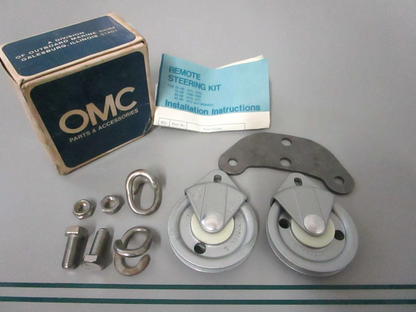 NEW OEM 384709 0384709 OMC Johnson Evinrude Remote Steering Kit 0810