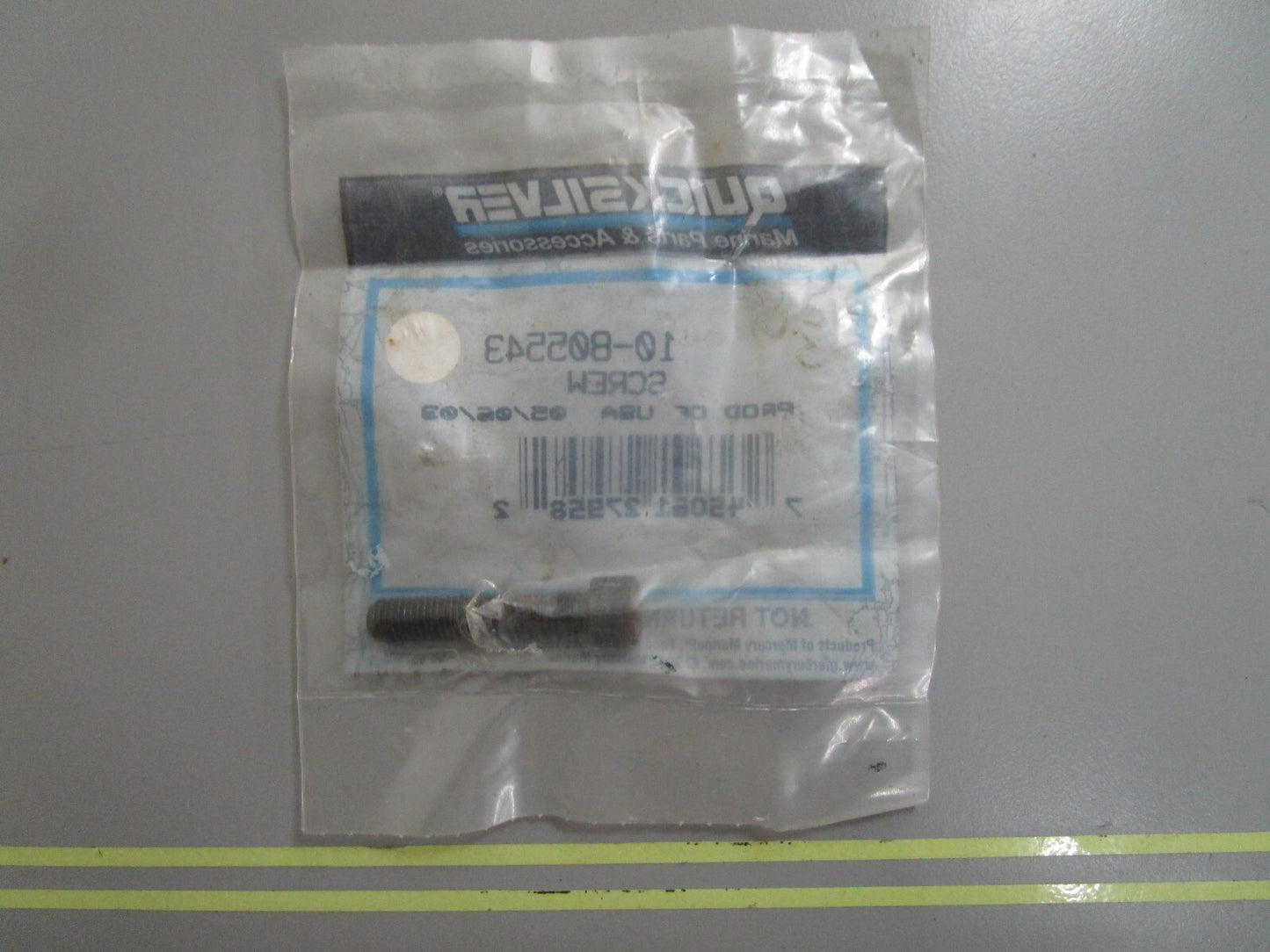 *NEW OEM* 0810 Mercury Quicksilver Screw 10-805543