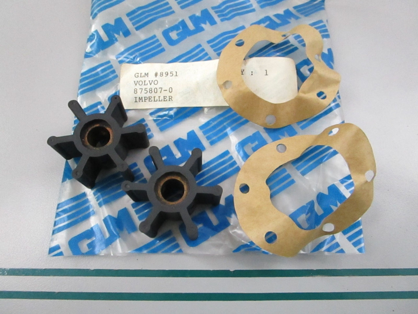 NEW 8951 Replaces: 875807 GLM Impeller Kit 0810