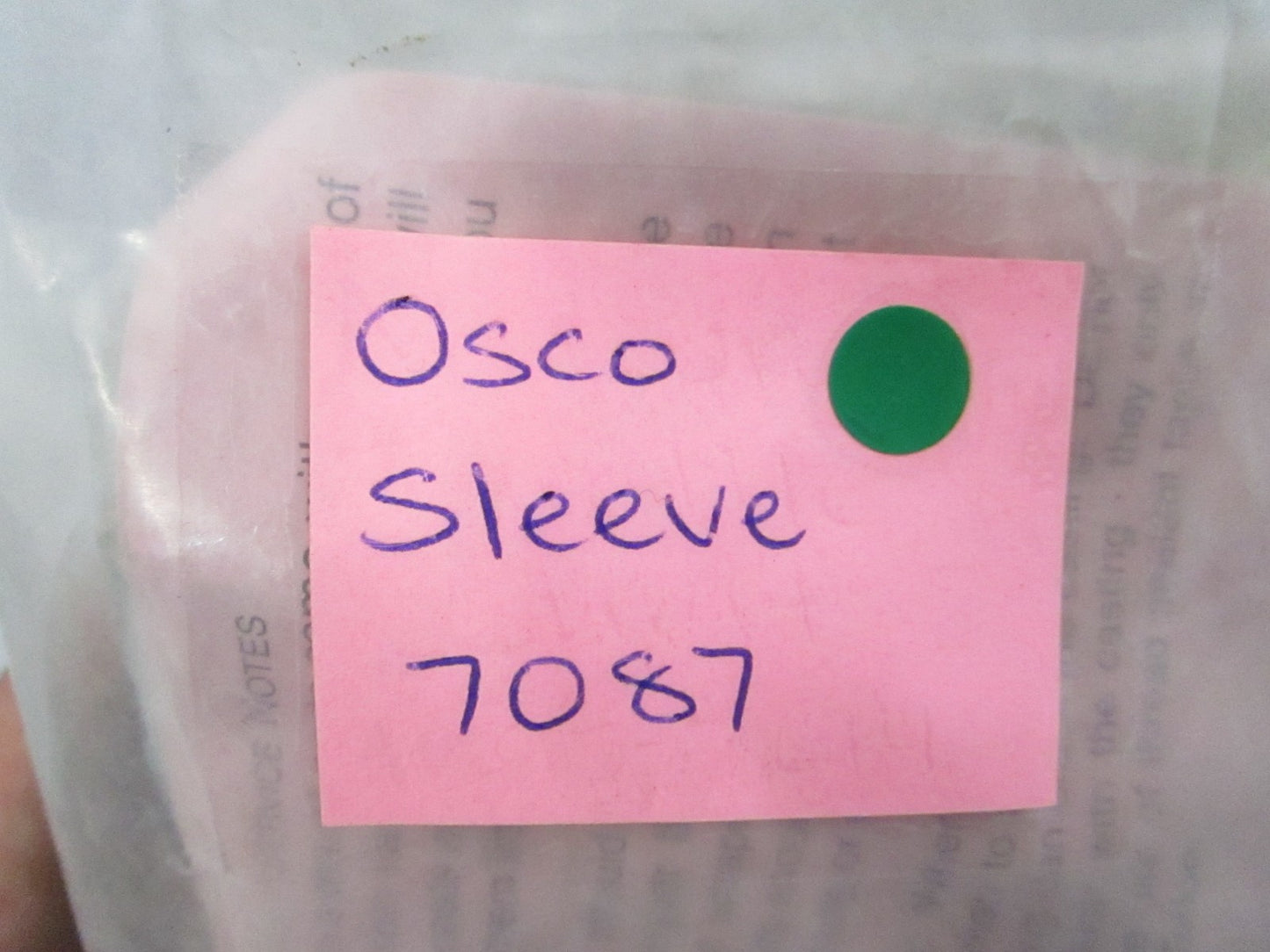NEW 7087 Osco Sleeve 0810