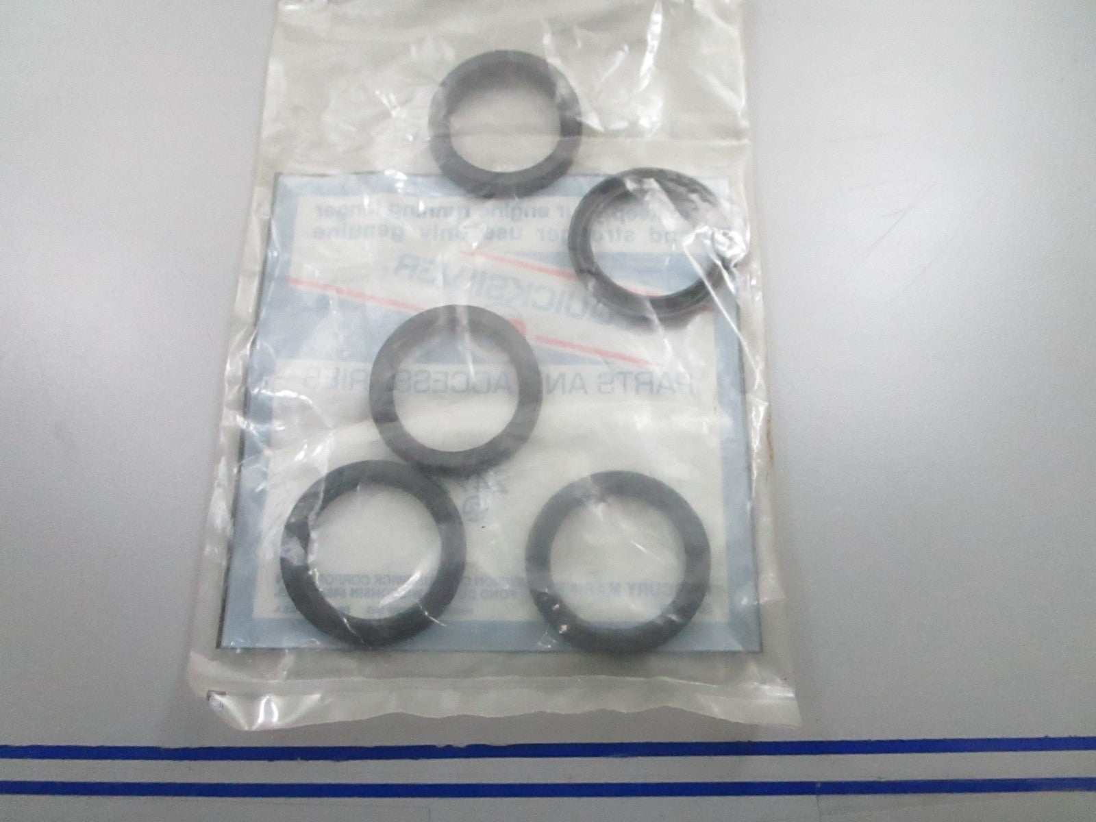 *NEW OEM* (LOT OF 5) 0810 Mercury Quicksilver "U" Cup Packing 24929
