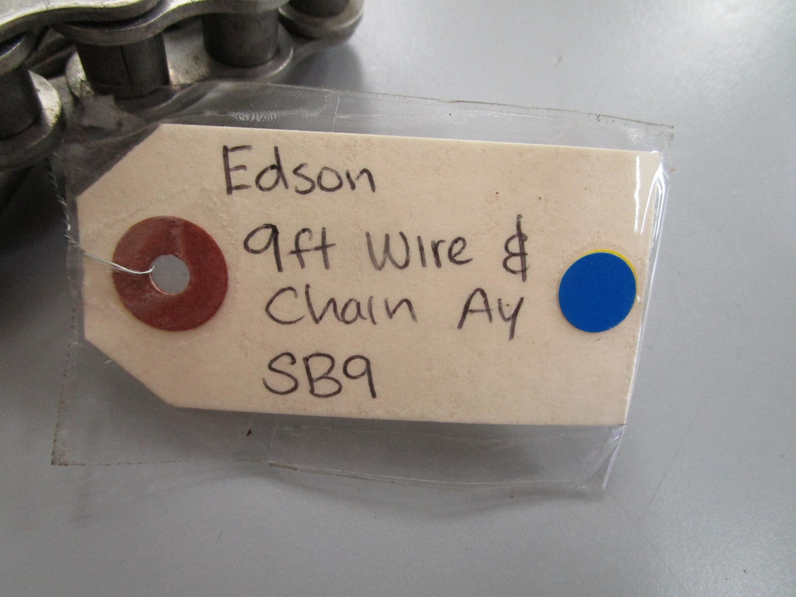 *NEW* 0820 Edson 9ft. Wire & Chain Ay SB9