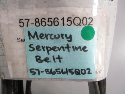 NEW OEM 57-865615Q02 Mercury Quicksilver Serpentine Belt 0820