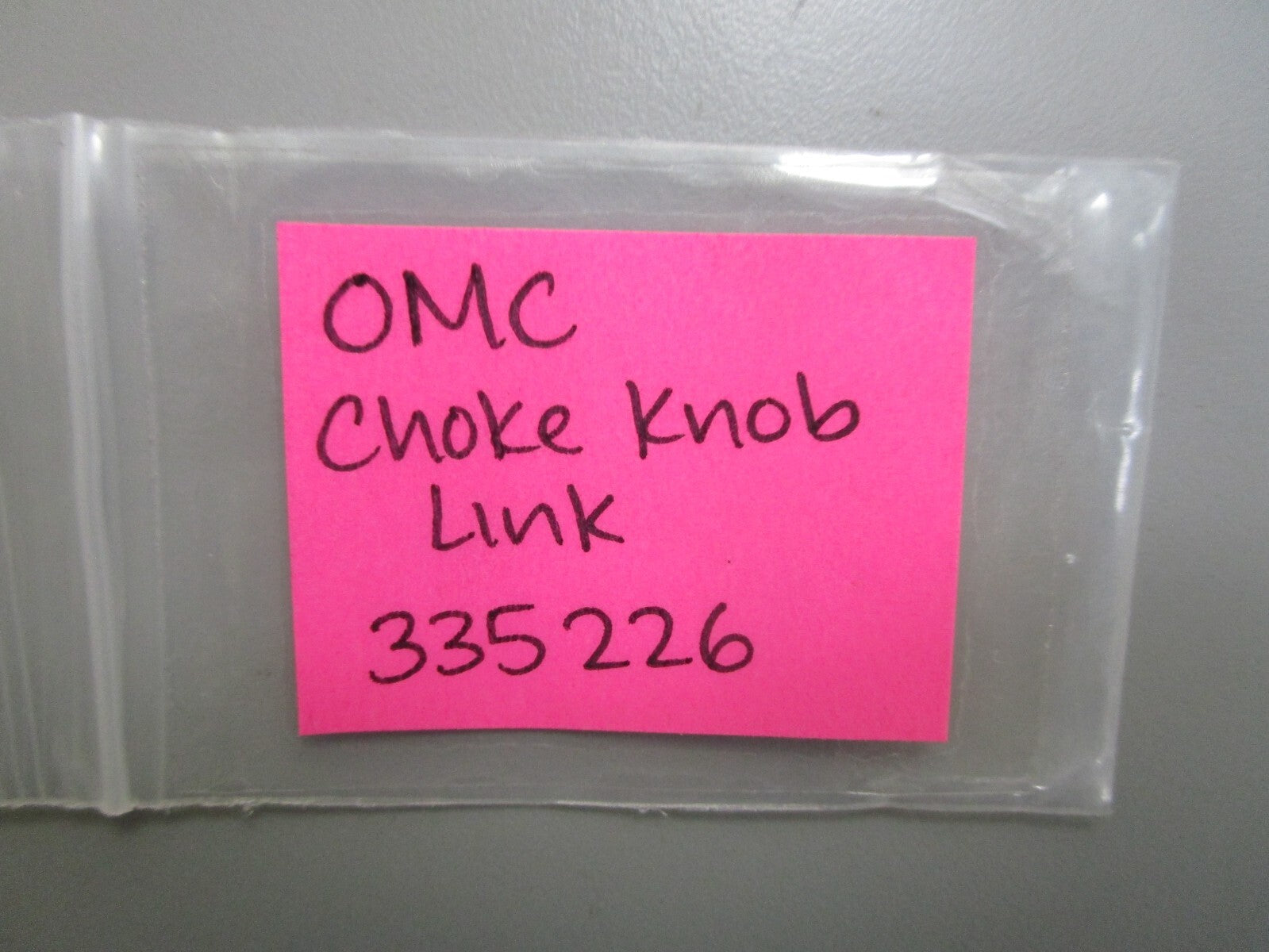 *NEW OEM* 0810 OMC Johnson Evinrude Choke Knob Link 335226 0335226