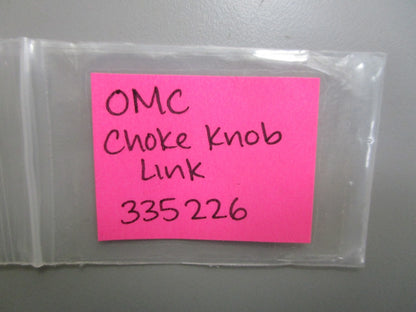 *NEW OEM* 0810 OMC Johnson Evinrude Choke Knob Link 335226 0335226