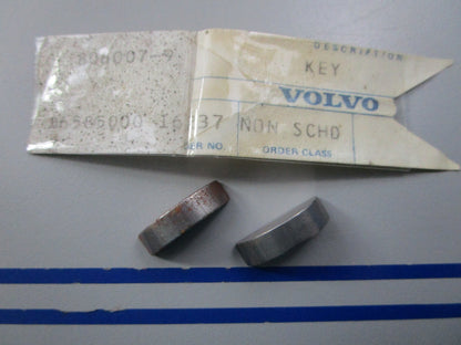 NEW OEM (LOT OF 2) 808007 Volvo Penta Key 0810