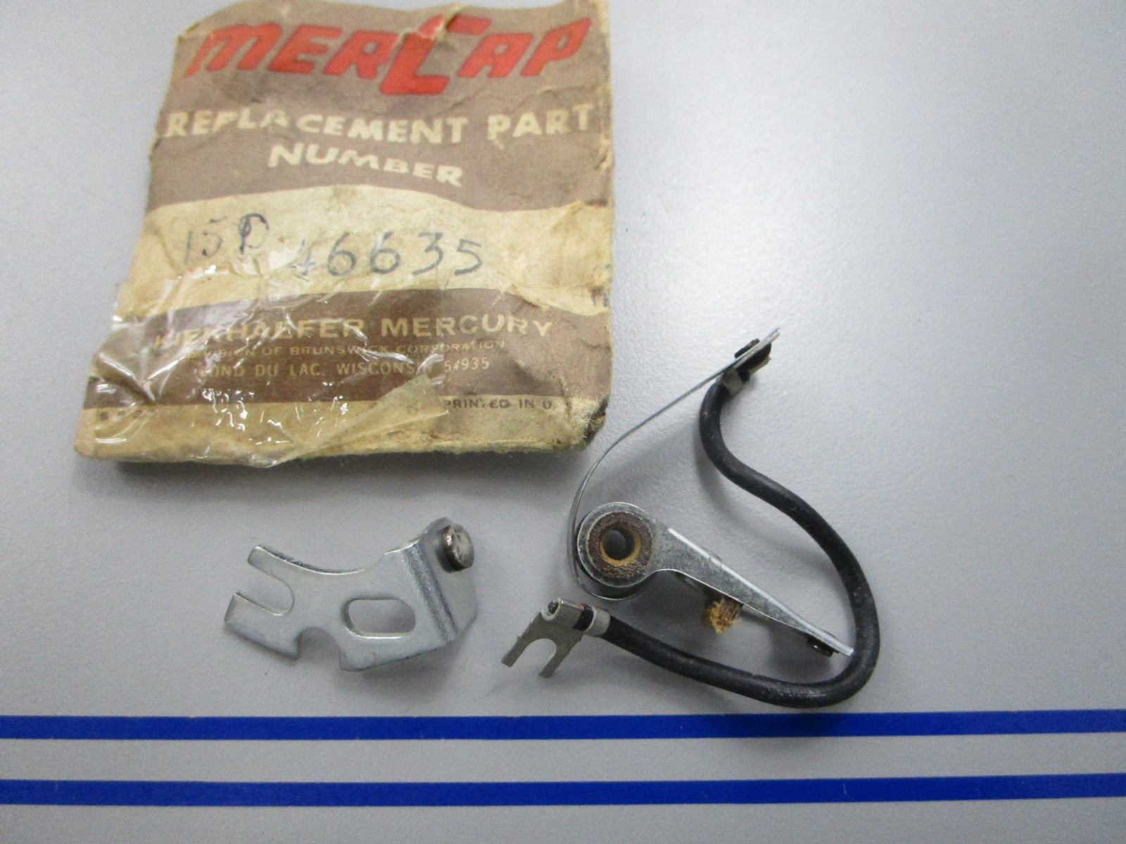 NEW OEM 46635 Mercury Quicksilver Breaker Point 0810