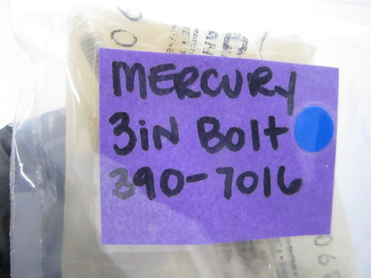 NEW OEM (LOT OF 2) 390-7016 Mercury Quicksilver 3-inch Bolt 0810