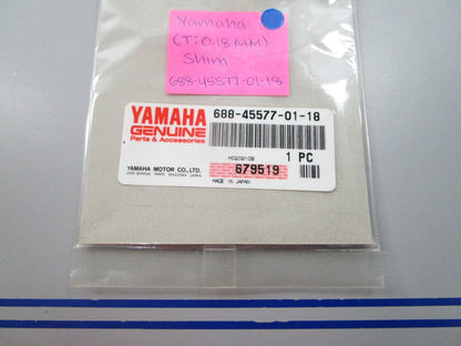 NEW OEM 688-45577-01-18 Yamaha (T:0.18mm) Shim 0810