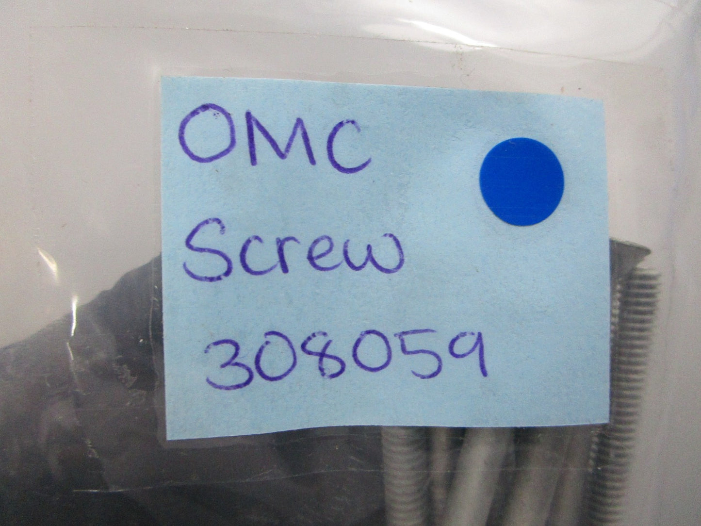 NEW OEM 308059 0308059 OMC Johnson Evinrude Screw 0810